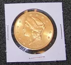 1904S $20 Double Eagle Gold Coin 