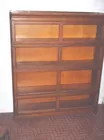 4 Stack double wide lawyers bookcase