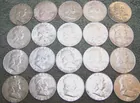 20 Franklin Halves 1962 - 1963 