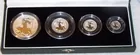 Three Silver Proof Commemorative Coins