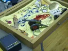 Toy Tin Plate Cannon
