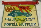 Powell Muffler Sign