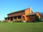 3800 sf . log home - 6.31 ac. tract