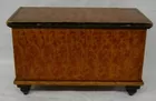 Early miniature painted blanket chest