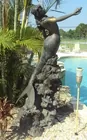 7 FOOT BRONZE MERMAID