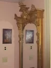 Victorian hall mirror