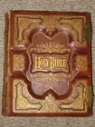 Lot 359- 1873 pristine leather Bible