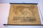 1834 wall map of World