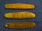 3 pocket knives