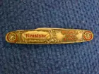 Firestone advertising pocket knife