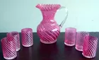 Cranberry Water Set
