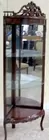 Corner Mah. Mirror Back Curio