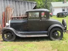 Barn found 1929 Model A coupe in original cond.