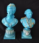 Pr. Royal Blue Sevres Busts