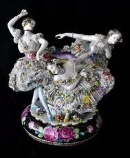 Large Dresden Ring Around the Rosies 