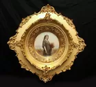 Blue Mark Royal Vienna Portrait Plate 