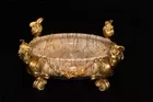 19th C. Gilt Bronze/Marble Center Piece