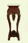 19th Century Rosewood Rococo Pedestal
