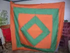 early pieced quilt