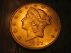 1907 20$ Gold Coin