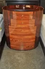 high gloss modern chest