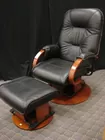 AvantGlide Leather Media Chair