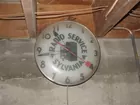 Sylvania advertising clock