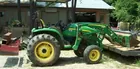 J Deere 4720 Tractor & Front Loader