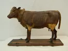 Papier-mache Cow Rolling Toy