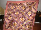 Old Postage Stamp Quilt