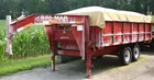 Bri-Mar 14'  gooseneck dump trailer