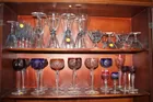 Bavarian crystal stemware