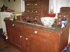 Very early unusual dry sink