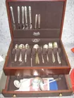 42 pcs flatware sterling silver