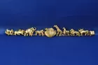 14 Kt Gold Noah's Ark Link Bracelet
