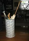 Spongeware umbrella rack