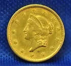 1851 Liberty Head $1 Gold Piece