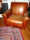 leather den chair