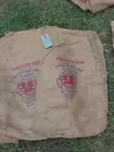 vintage 1953 Burlap seed bags