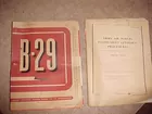 1944 B-29 Airplane manual