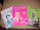 Sheet Music, Elvis, Dean Martin