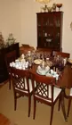 CHINA - TABLE - CHAIRS TO D R SUITE