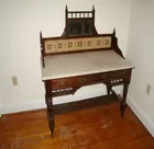 MARBLE TOP WASH STAND