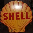 Shell Double Sided Sign