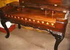 Melodian converted into a writing desk
