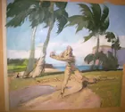 Heddon Sundblom Oil on Board