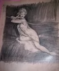 Harry Ekman Pin-up Original Sketch