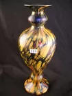 rare 1920's Fenton Mosaic freehand vase