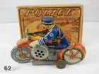 Marx Tin Windup PD Motorcycle Cop
