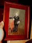BOY IN GRAINED FRAME